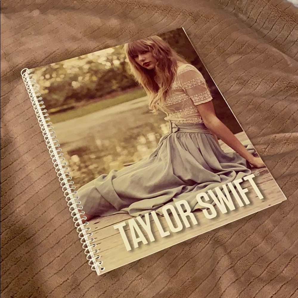 Taylor Swift Red notebook rare